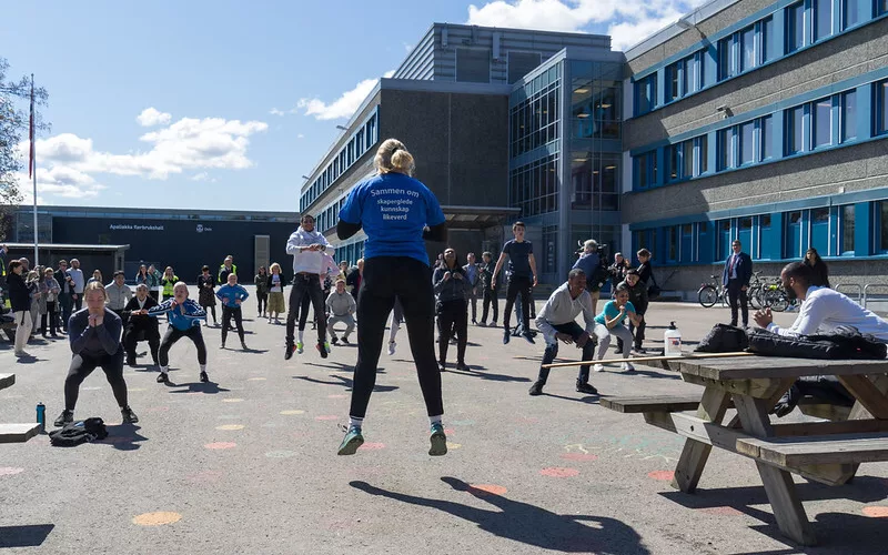 Apalløkka skole statsministerbesøk