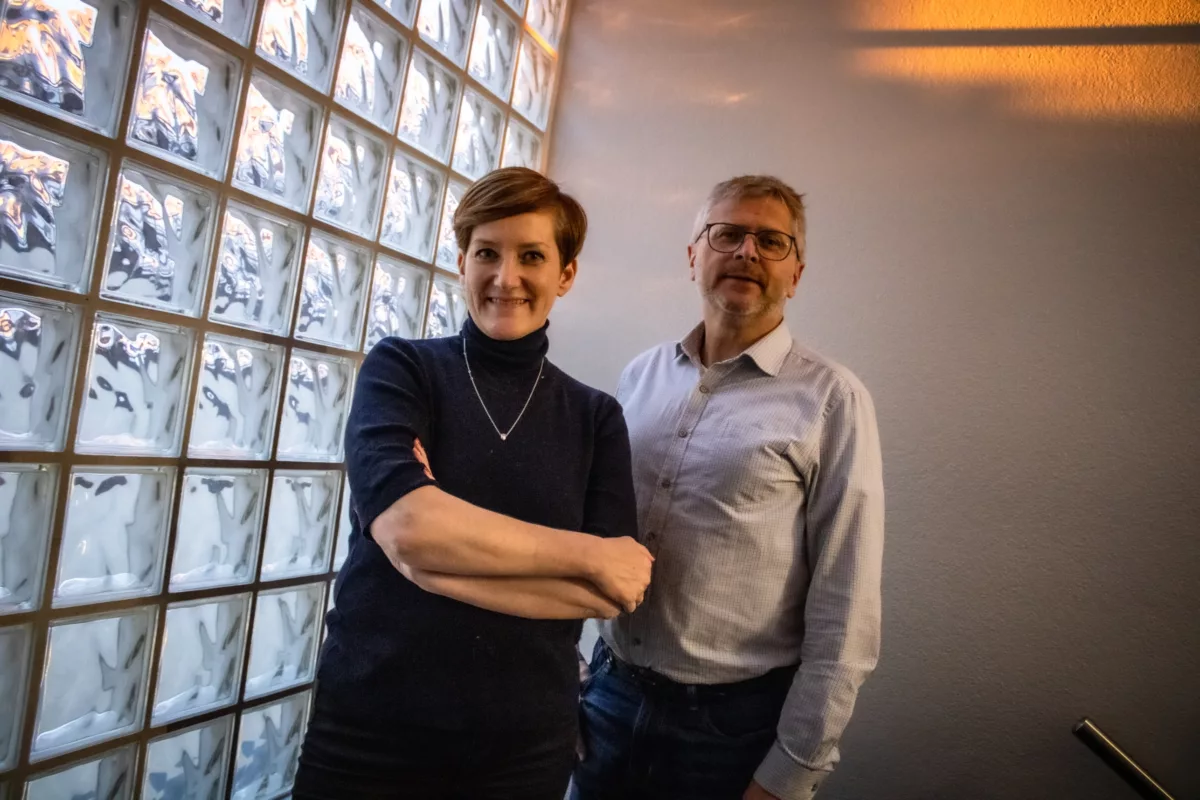 Veslemøy Østrem og Øyvind Eggen Foto Kaya Sandegren Altinget